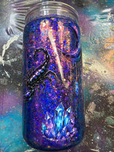 Load image into Gallery viewer, 20OZ SNOW GLOBE (GLITTER) CUSTOM TUMBLER
