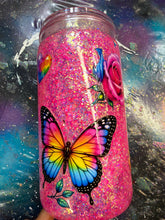 Load image into Gallery viewer, 20OZ SNOW GLOBE (GLITTER) CUSTOM TUMBLER